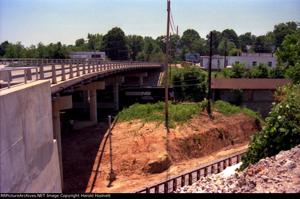 The view towards Boylan Junction & Boylan tower